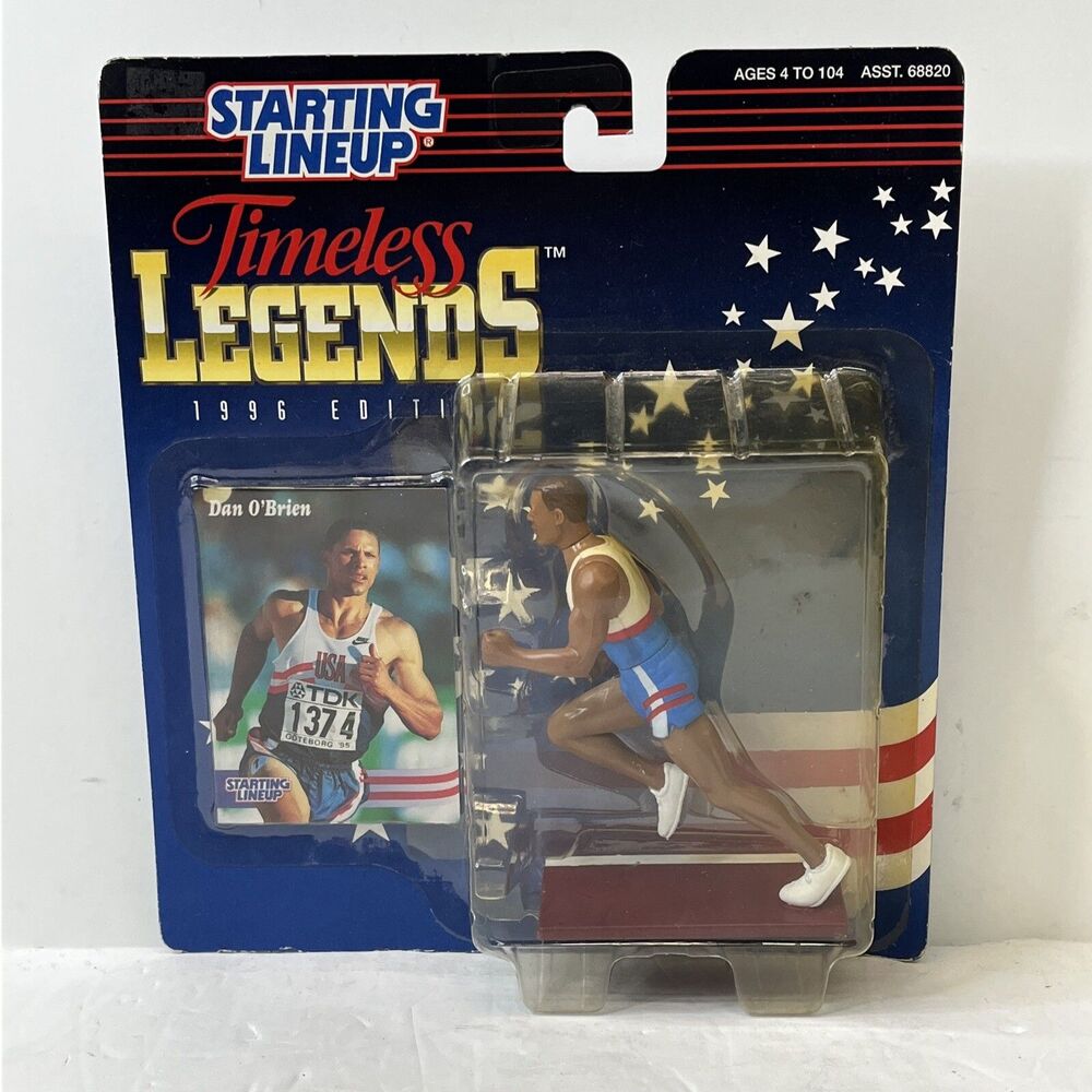 1996 Vintage Starting Lineup Timeless Legends Dan O'Brien Olympics Action Figure